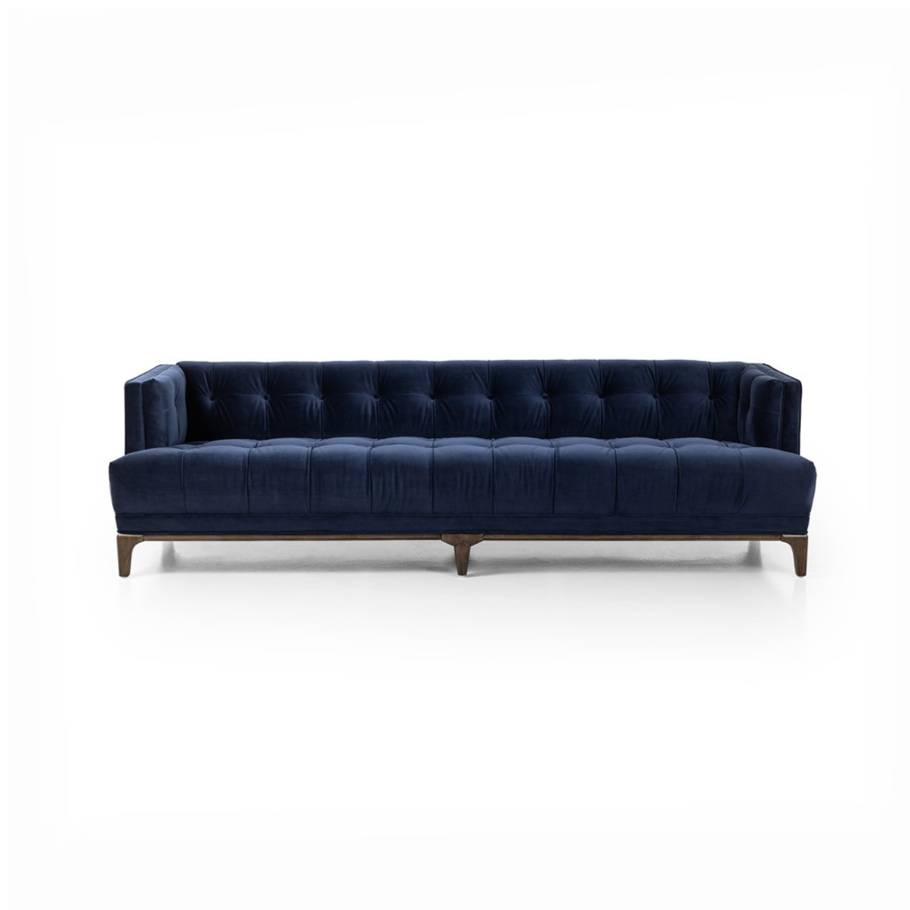 Dillen 91" Tufted Sofa - Navy