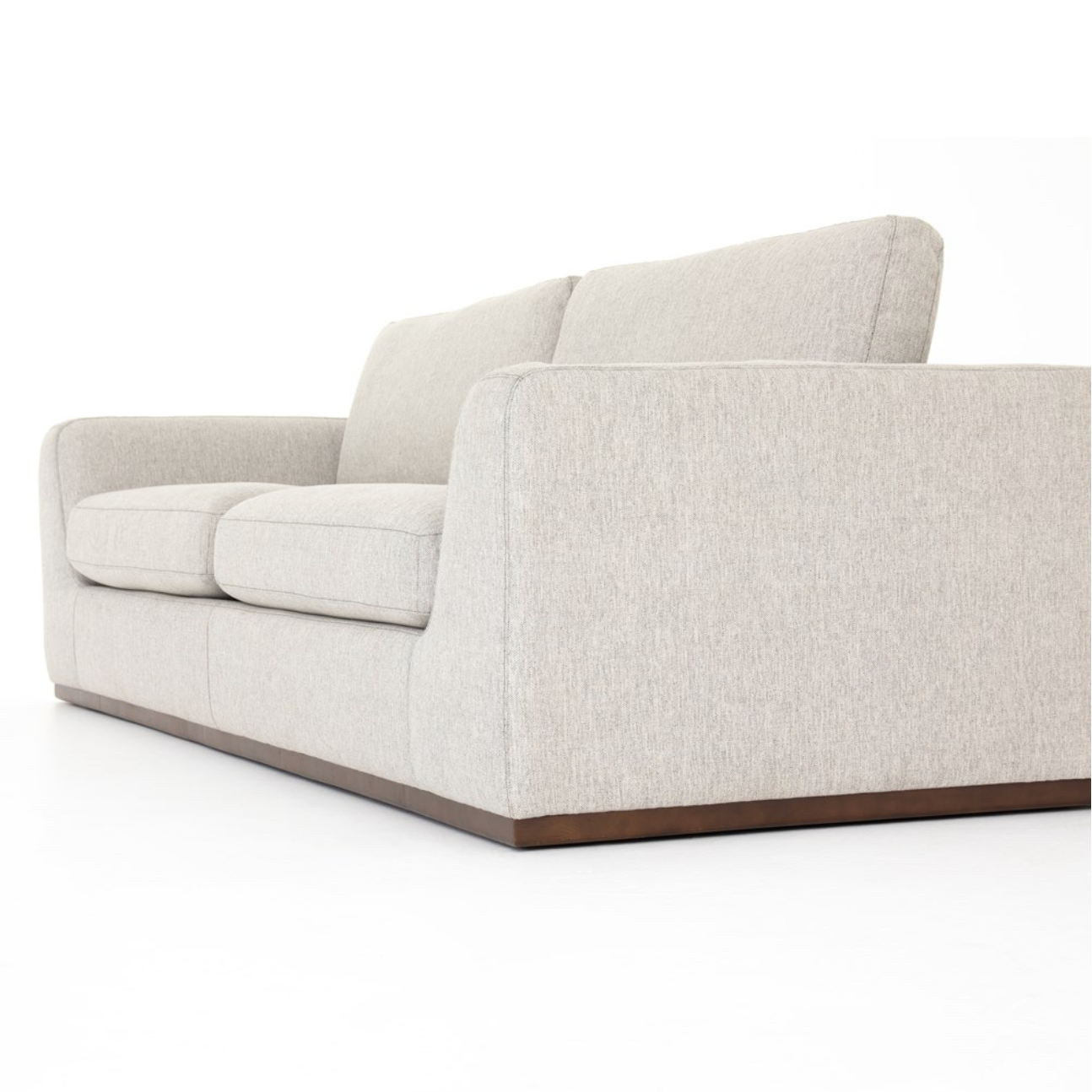 Colten 98" 2 Cushion Sofa - Silver