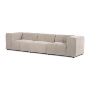 Stephan 111" 3 Piece Sectional - Graphite