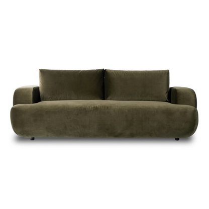 Benito 90" Bench Cushion Sofa - Olive