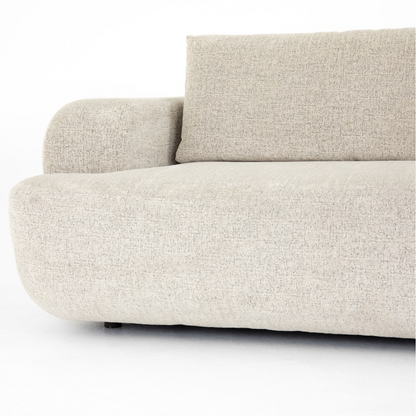 Benito 90" Bench Cushion Sofa - Linen