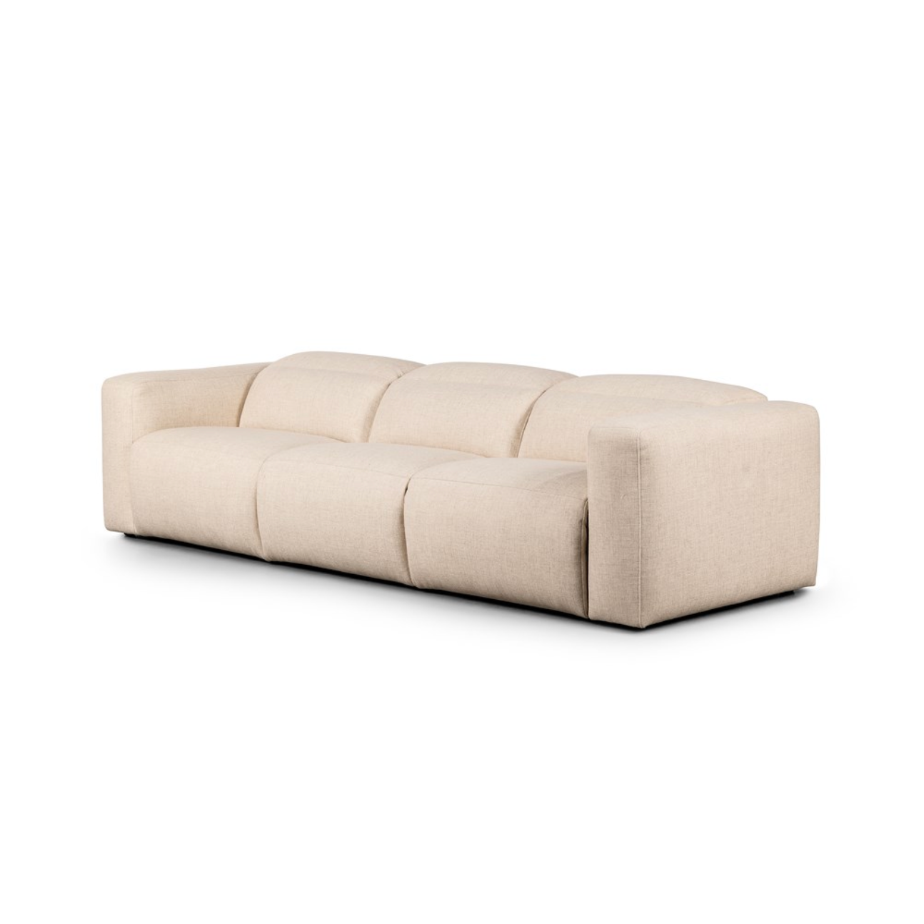 Riley 3 Cushion Power Reclining Sofa - Performance Natural