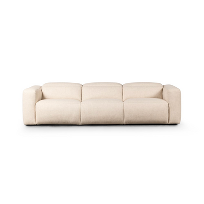 Riley 3 Cushion Power Reclining Sofa - Performance Natural