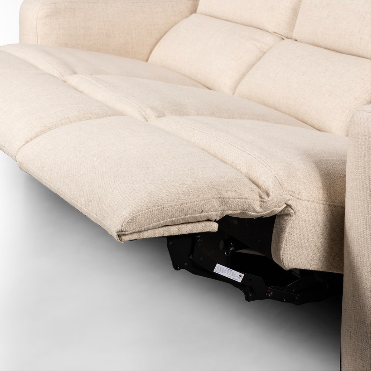 Riley 3 Cushion Power Reclining Sofa - Performance Natural