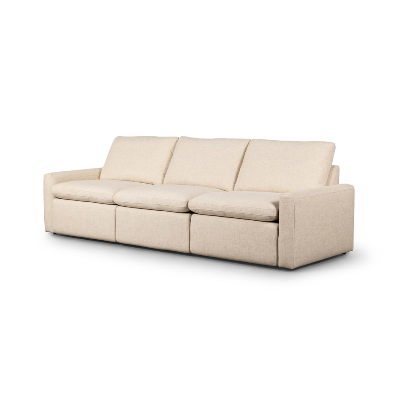 Timothy 111" 3 Cushion Power Reclining Sofa - Performance Natural