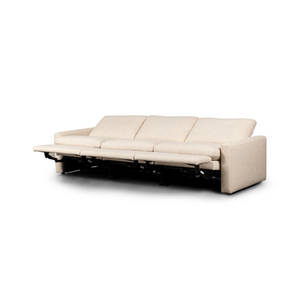 Timothy 111" 3 Cushion Power Reclining Sofa - Performance Natural