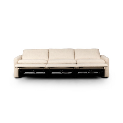 Timothy 111" 3 Cushion Power Reclining Sofa - Performance Natural