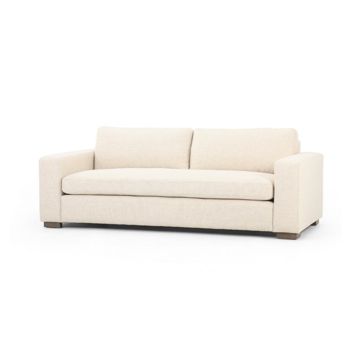 Manassas 86" Bench Seat Sofa - Thames Cream