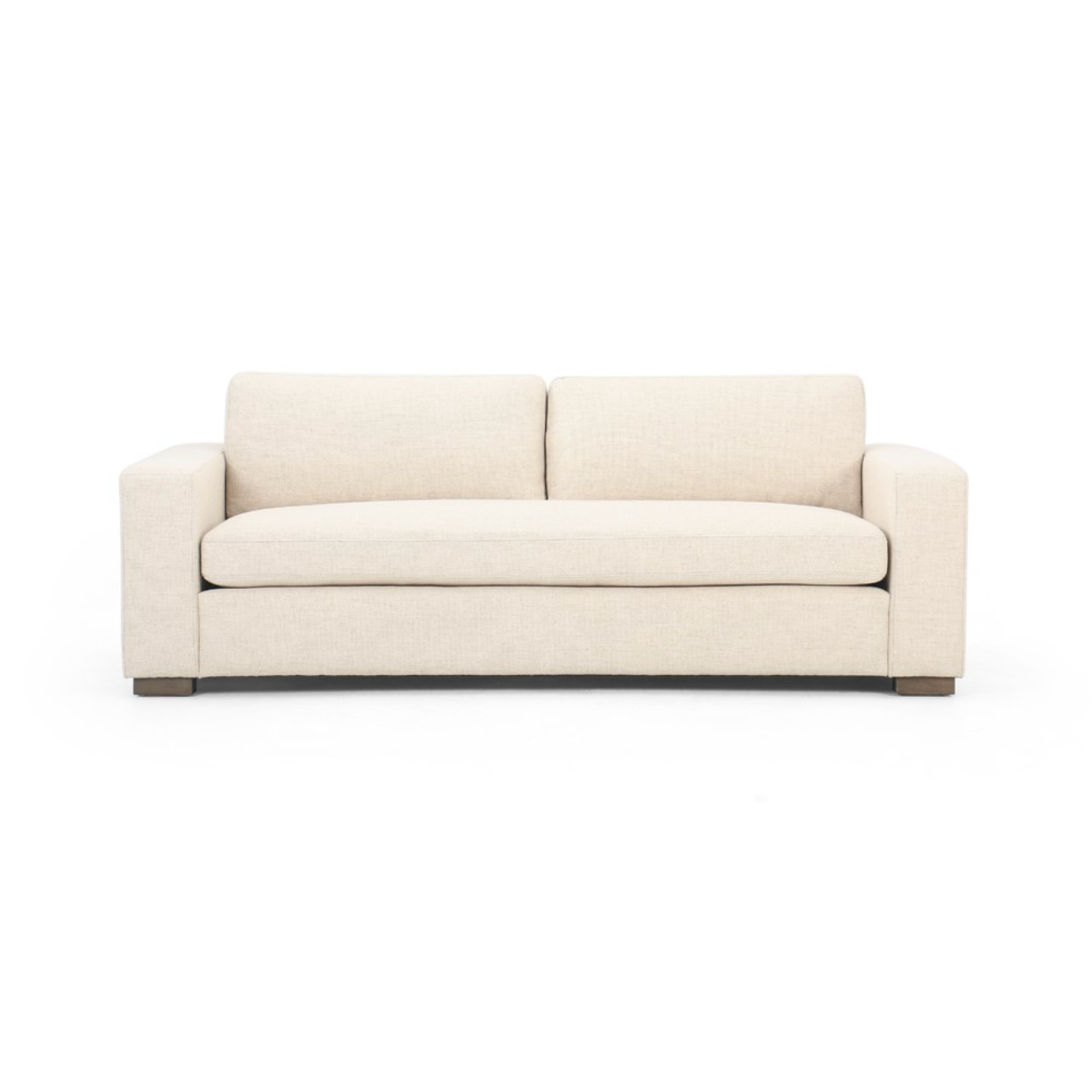 Manassas 86" Bench Seat Sofa - Thames Cream