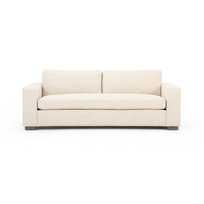 Manassas 86" Bench Seat Sofa - Thames Cream