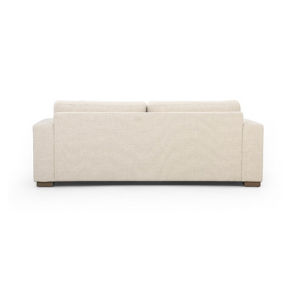 Manassas 86" Bench Seat Sofa - Thames Cream