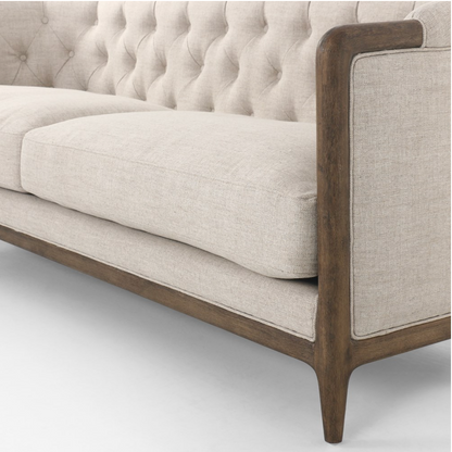Worthington 90" Tufted Sofa - Performance Wheat