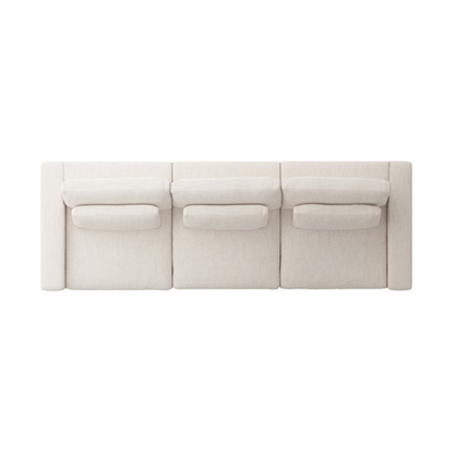 Branson 131" 3 Cushion Modular Sectional - Natural