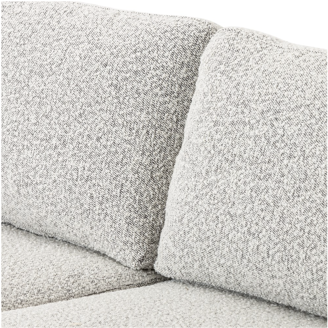 Samantha 74" 2 Cushion Sofa - Iron + Performance Linen