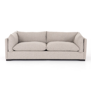 Luna 90" 2 Cushion Sofa - Performance Pebble