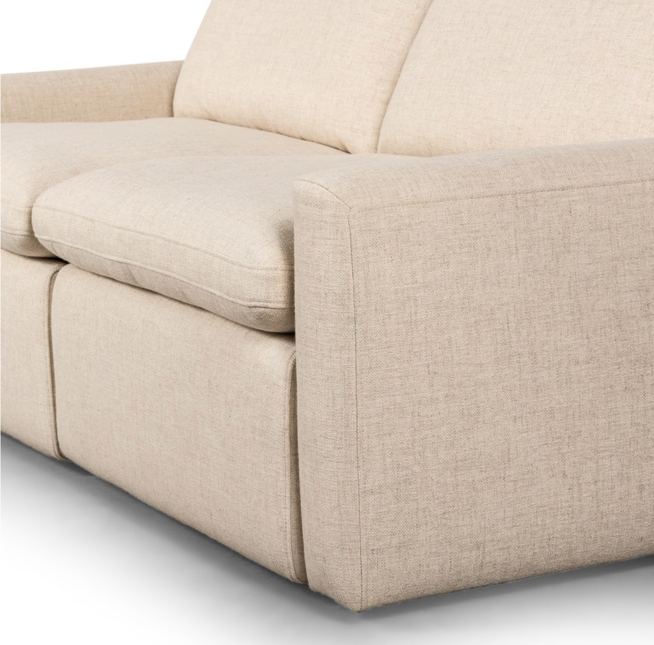 Timothy 78" 2 Cushion Power Recliner Sofa - Natural