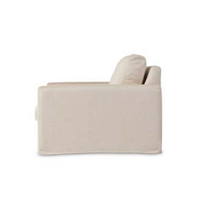 Maddie 93" 2 Cushion Slipcover Sofa - Performance Creme