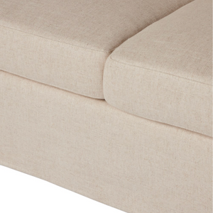 Maddie 93" 2 Cushion Slipcover Sofa - Performance Creme