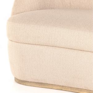 Hadley 89" Bench Cushion Sofa - Sand