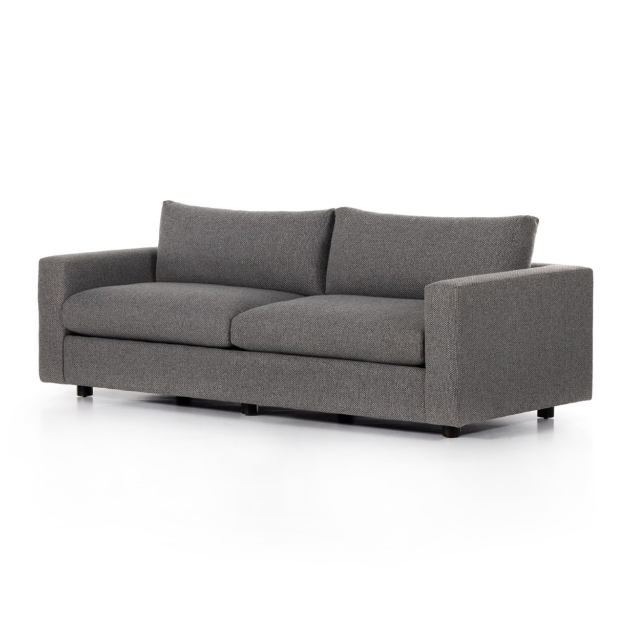 Presley 98" 2 Cushion Sofa - Grey