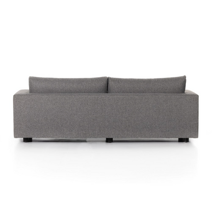 Presley 98" 2 Cushion Sofa - Grey