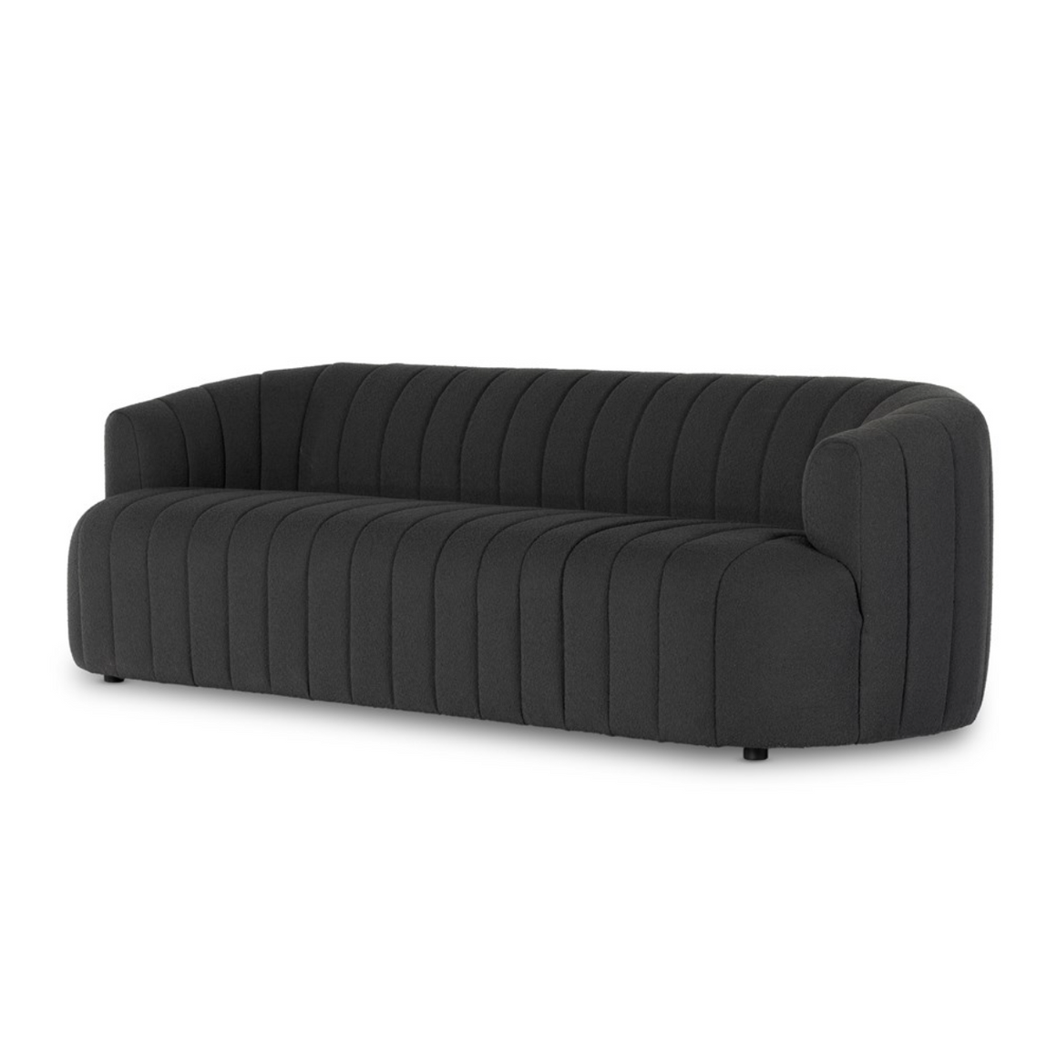 Ellerbee 92" Bench Cushion Sofa - Performance Charcoal