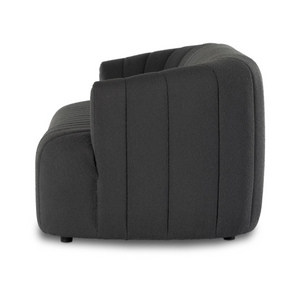 Ellee 92" Bench Cushion Sofa - Performance Charcoal