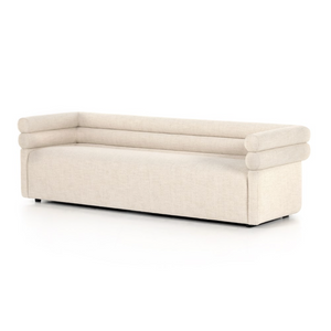 Evelyn 88" Bench Cushion Sofa - Performance Cream