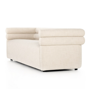 Evelyn 88" Bench Cushion Sofa - Performance Cream