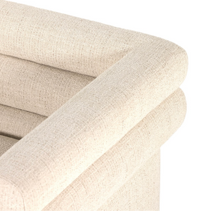 Evelyn 88" Bench Cushion Sofa - Performance Cream