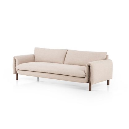 Orlando 94" Bench Cushion Sofa - Wheat