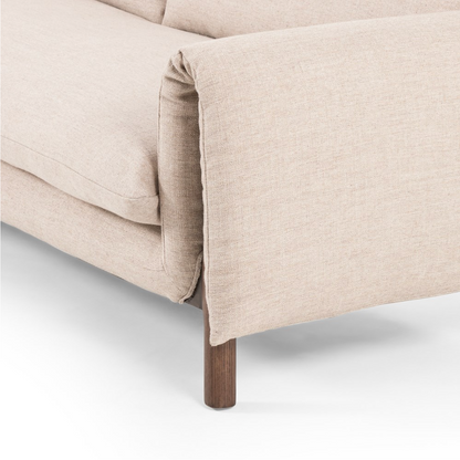 Orlando 94" Bench Cushion Sofa - Wheat