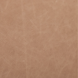 Chasity 84" Top Grain Leather 2 Cushion Sofa - Palermo Nude