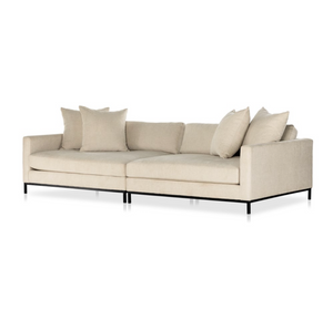 Sage 119" 2 Cushion Sofa - Performance Fawn