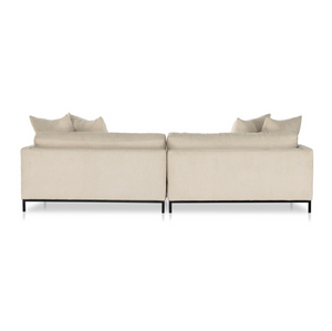 Sage 119" 2 Cushion Sofa - Performance Fawn