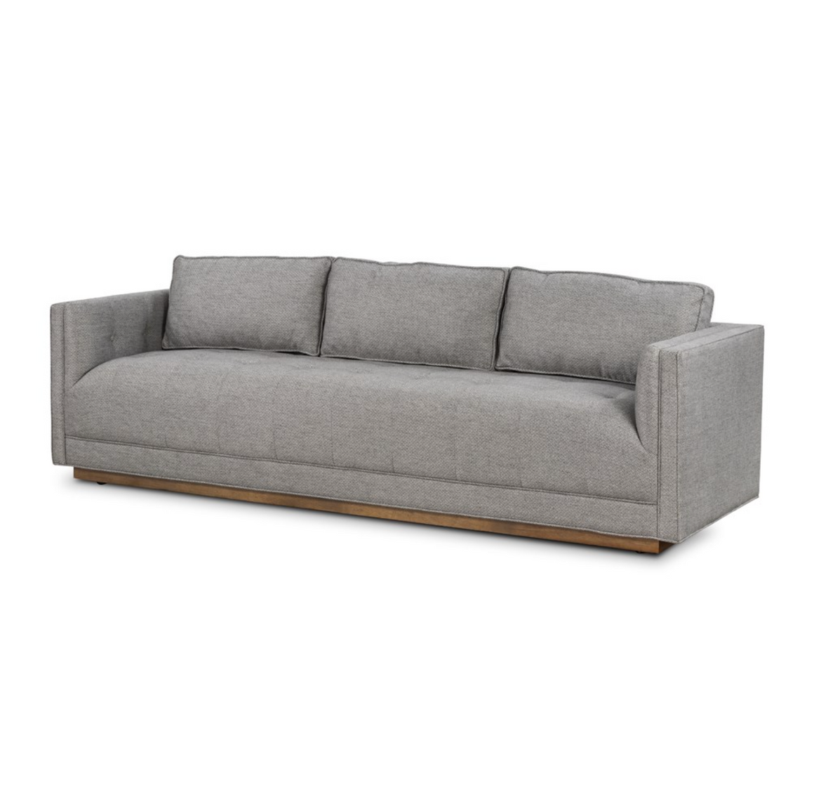 Keelan 90" Bench Cushion Sofa - Greystone