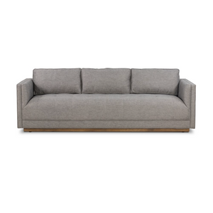 Keelan 90" Bench Cushion Sofa - Greystone