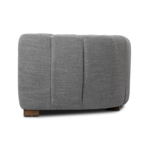 Bernie 98" 2 Cushion Sofa - Performance Steel
