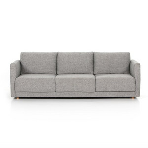 Bennett 92" 3 Cushion Sofa - Pepper