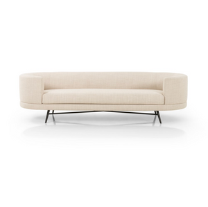 Camellia 98" Bench Cushion Sofa - Performance Taupe