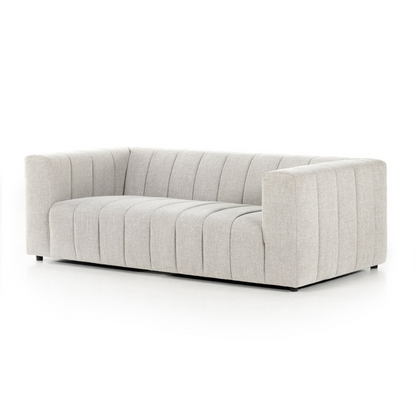 Penelope 88" Bench Cushion Sofa - Performance Sandstone