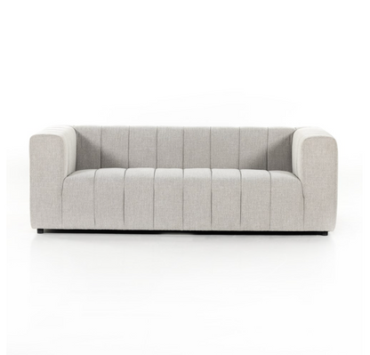 Penelope 88" Bench Cushion Sofa - Performance Sandstone