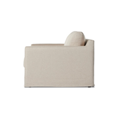 Ambrose 93" Slipcover Sofa - Performance Cream