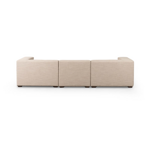 Selena 115" 3 Cushion Modular Sectional - Performance Wheat