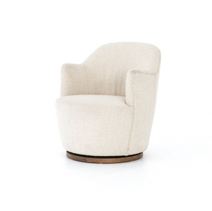 Santiago 26" Swivel Chair - Performance Natural