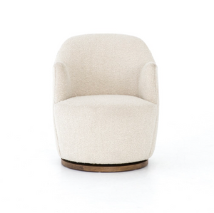 Santiago 26" Swivel Chair - Performance Natural