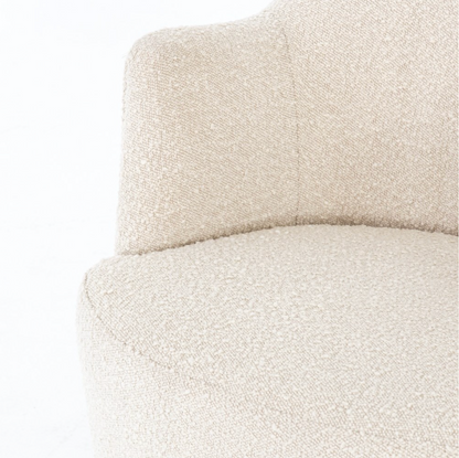 Santiago 26" Swivel Chair - Performance Natural