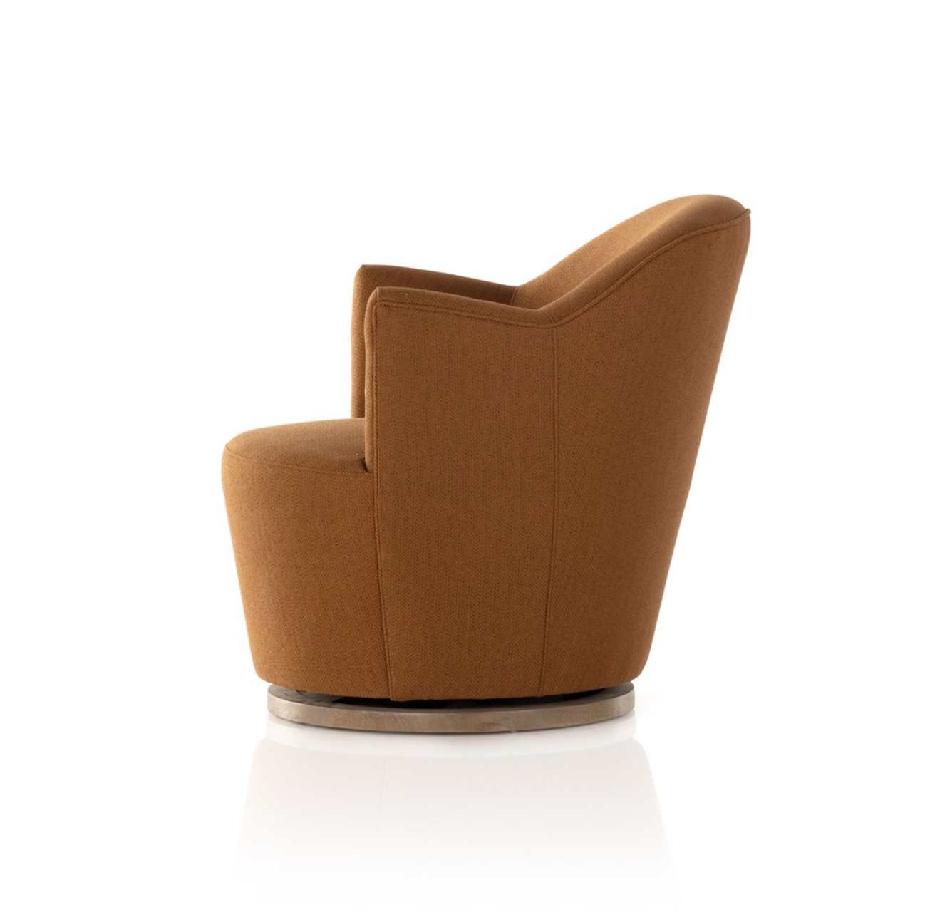 Santiago 26" Swivel Chair - Performance Burnish