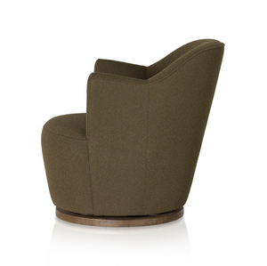 Santiago 26" Swivel Chair - Performance Olive