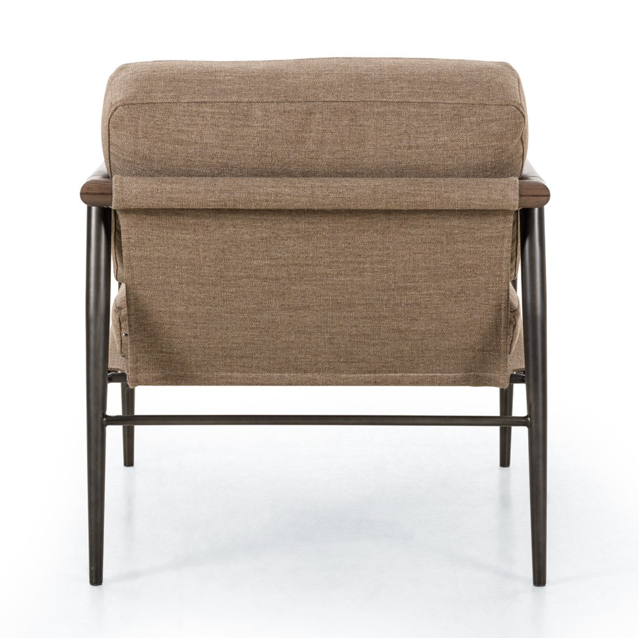 Raymond 28" Occasional Chair - Performance Fawn + Metal